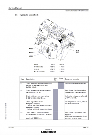 Liebherr R914-R920 Hydraulic Excavator Tier 4f Stage IV Service Manual