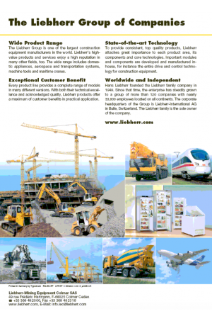 Liebherr Liebherr P995 Excavator Operation and Maintenance Manual