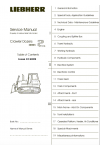 Liebherr R9200 Hydraulic Excavator Service Manual