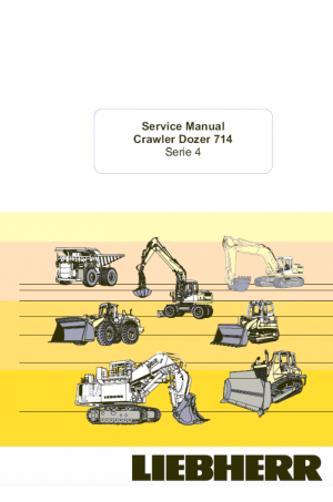 Liebherr Liebherr PR714 Series 4 Operator's and Maintenance Manual