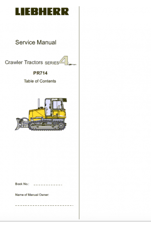 Liebherr TA230-TA240 Tier 4i Stage III-B Articulated Truck Service Manual