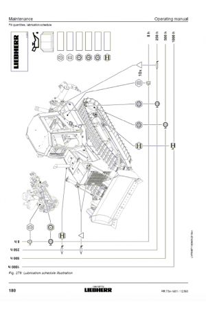 Liebherr Liebherr PR734 Series 4 Operator's and Maintenance Manual