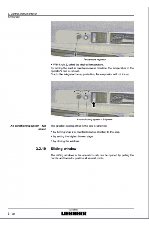 Liebherr Liebherr PR734 Series 4 Operator's and Maintenance Manual