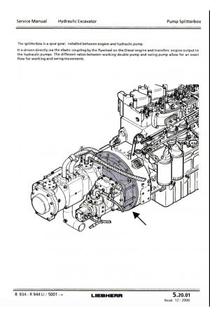 Liebherr ER900-942 Hydraulic Excavators Service Manual