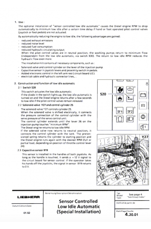 Liebherr A900C/A904C Hydraulic Excavator Tier 3 Stage III-A Service Manual