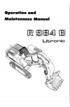 Liebherr Liebherr R984B Litronic Excavator Operator's and Maintenance Manual