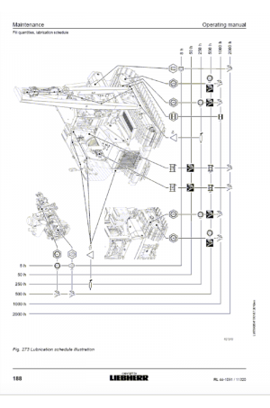 Liebherr Liebherr RL44 Series 4 Operator's and Maintenance Manual