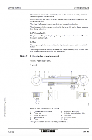 Liebherr PR Series 2 Crawler Dozers Service Manual
