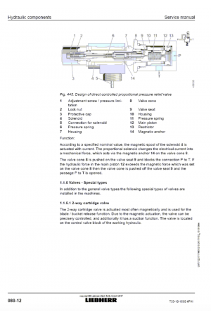 Liebherr PR726 Crawler Dozer Service Manual