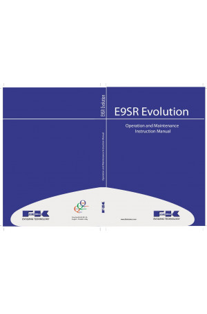 Kobelco E9SR Operator`s Manual