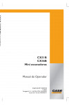 Case CX31B, CX36B Operator`s Manual