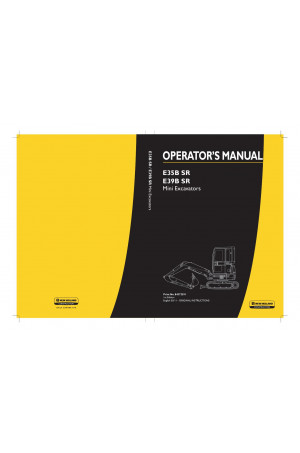 New Holland CE E35B SR, E39B SR Operator`s Manual