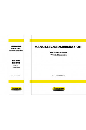 New Holland CE E45B SR, E50B SR Service Manual