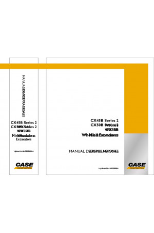 Case CX45B, CX50B, CX55B Service Manual