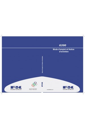 Kobelco G200 Operator`s Manual