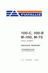 New Holland CE 100C, M-70, M100 Service Manual
