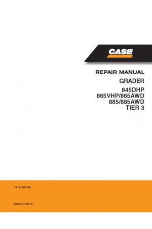 Case 845, 865, 885 Service Manual