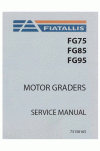 New Holland CE FG75, FG85, FG95 Service Manual