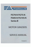 New Holland CE 105, B, FG70 Service Manual
