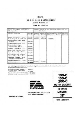 New Holland CE 100C, 150C, 200C Service Manual