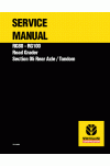 New Holland CE RG100, RG80 Service Manual