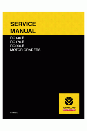New Holland CE RG140.B, RG170.B, RG200.B Service Manual