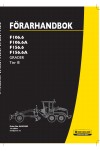 New Holland CE F106.6, F106.6A, F156.6, F156.6A Operator`s Manual