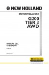 New Holland CE G200 Operator`s Manual