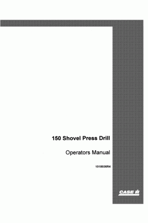 Case IH 150 Operator`s Manual