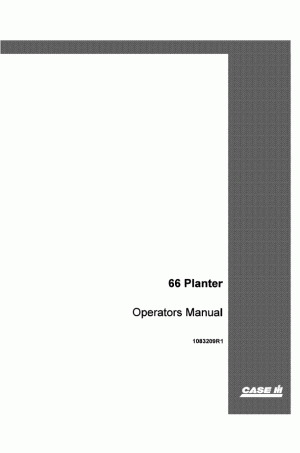 Case IH 466, 66 Operator`s Manual