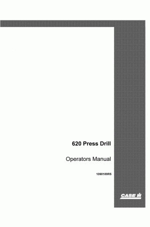 Case IH 620 Operator`s Manual