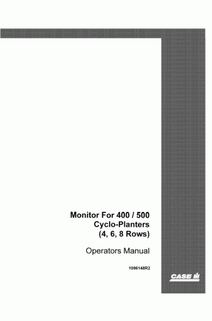 Case IH 400, 500 Operator`s Manual