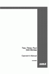 Case IH 2600, 4 Operator`s Manual