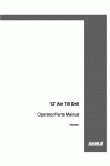Case IH 12 Operator`s Manual