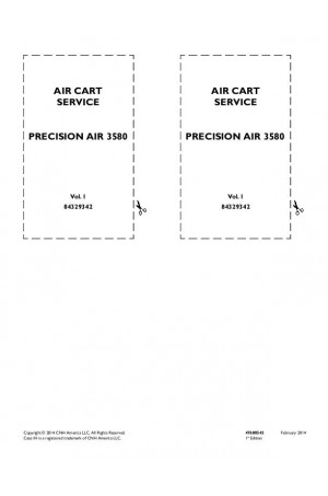Case IH Precision Air 3580 Service Manual