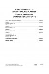 Case IH Early Riser 1225 Service Manual