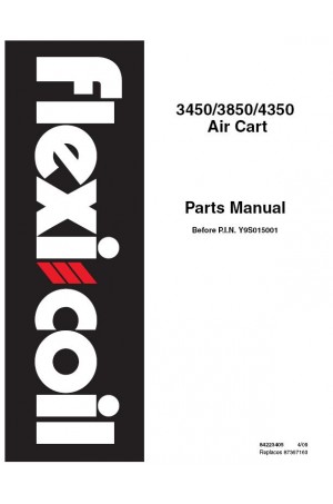 New Holland 3450, 3850, 4350 Parts Catalog