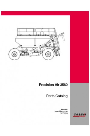 Case IH Precision Air 3580 Parts Catalog