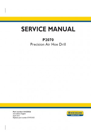 New Holland P2070 Service Manual