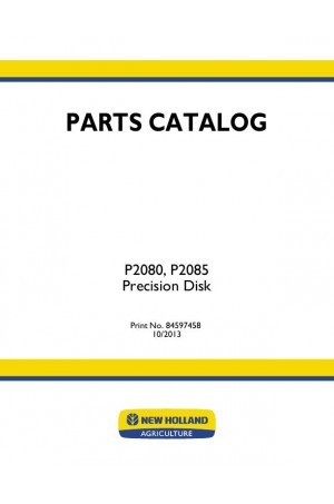 New Holland P2080, P2085 Parts Catalog