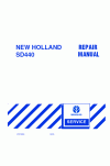 New Holland SD440 Service Manual