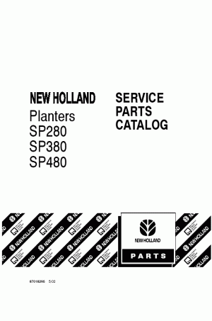 New Holland SP280, SP380, SP480 Parts Catalog