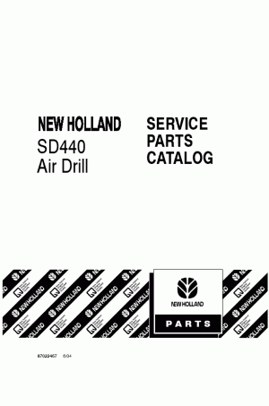 New Holland SD440 Parts Catalog