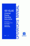 New Holland SP280, SP380, SP480 Operator`s Manual