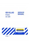 New Holland P2050 Service Manual