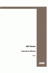 Case IH 900 Operator`s Manual