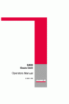 Case IH 5400 Operator`s Manual
