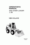 New Holland CE L35 Operator`s Manual