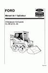 New Holland CE CL55, CL65 Operator`s Manual