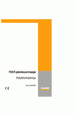 Case 75XT Operator`s Manual